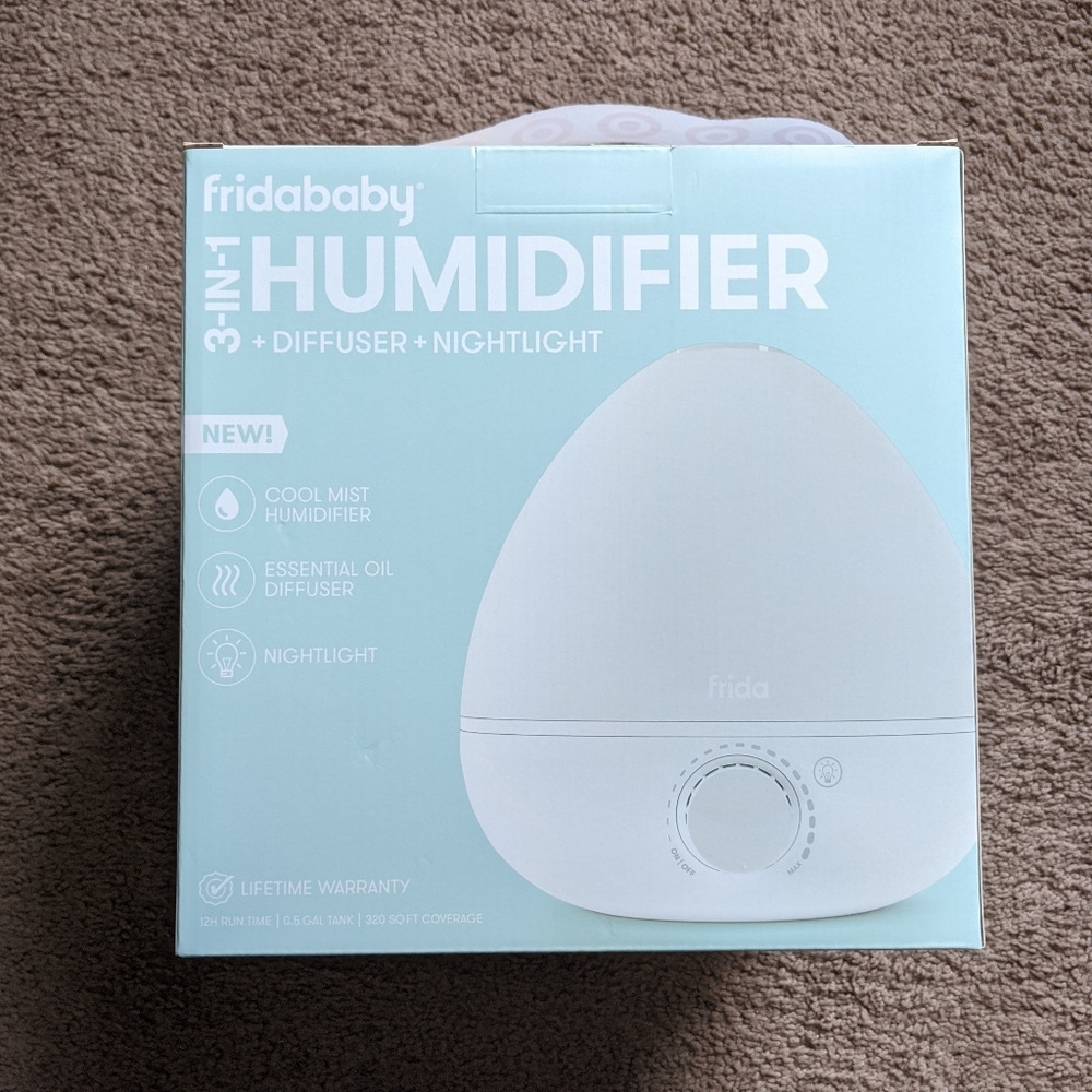NWT Fridababy 3in1 Humidifier